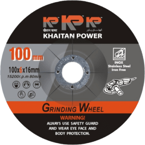 Khaitan Power Tools - 4 inch 6MM Grinding Wheel